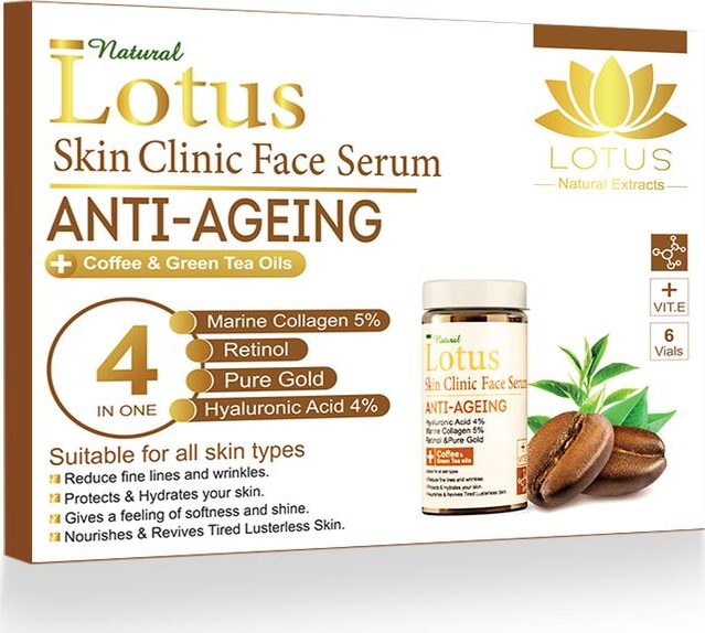 Anti-Age Face Serum with Coffee & Green Tea