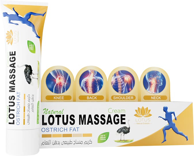 لوتس كريم مساج دهن النعام 120 جرام